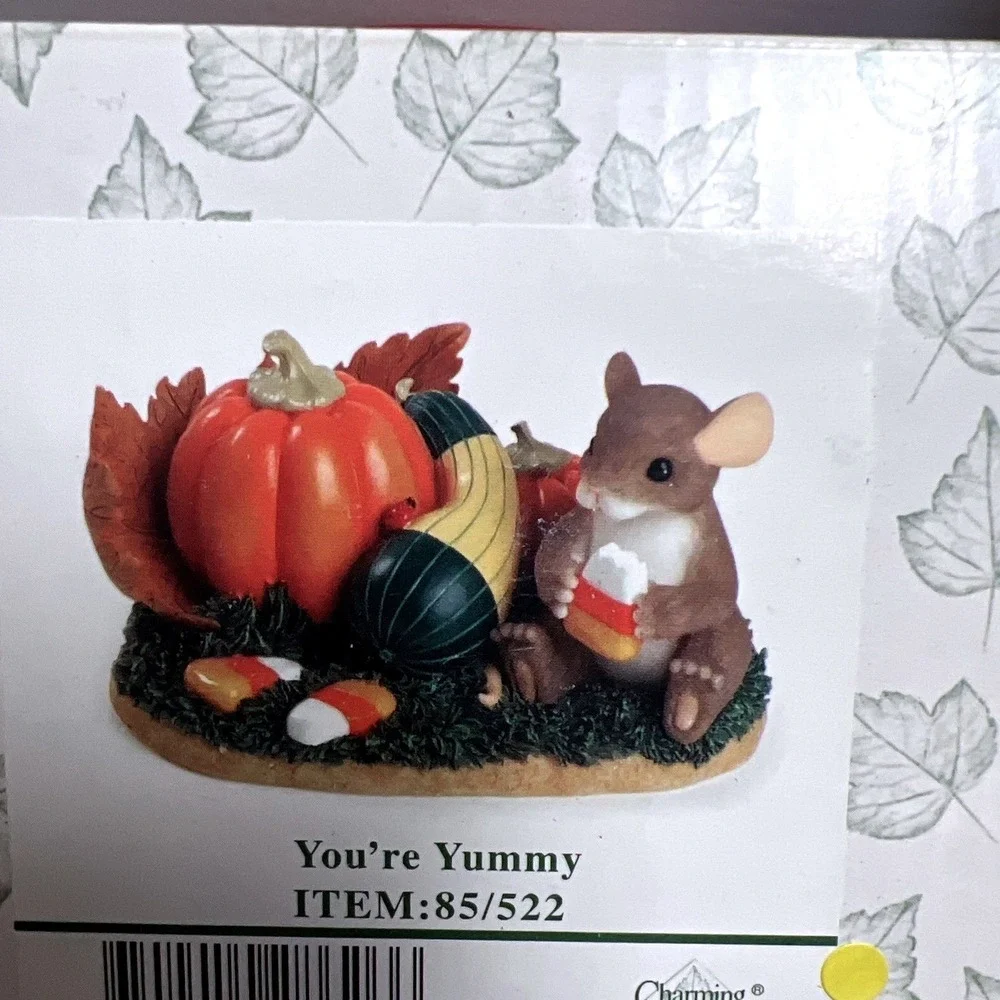 Charming Tails You're Yummy Figurine 85/522 - NIB Fitz And Floyd Dean Griff Mice